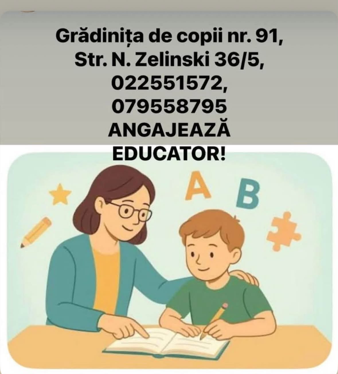 Angajam educator